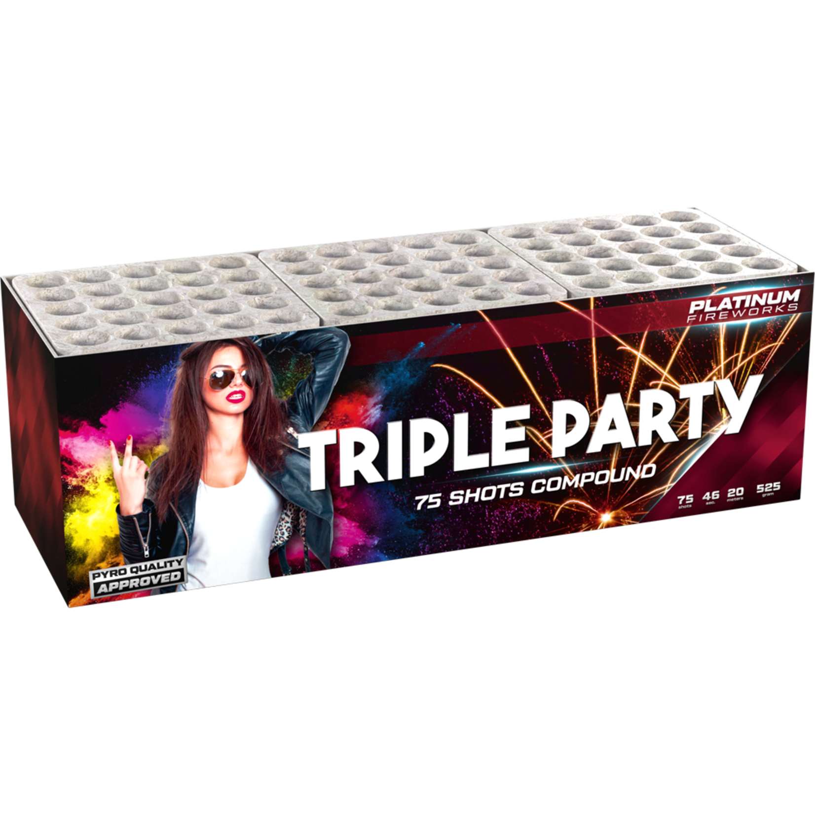 Lesli Vuurwerk Triple Party 75 shots