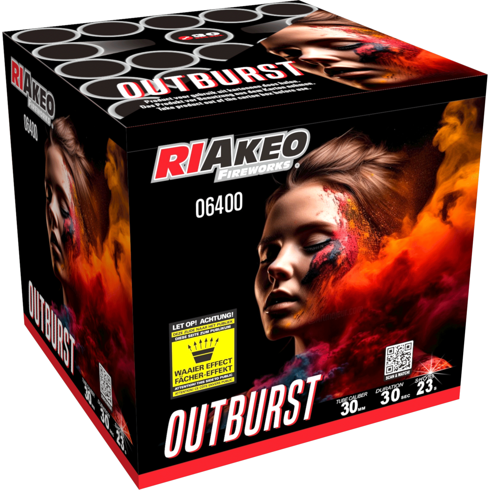 Riakeo Fireworks Outburst 23 shots